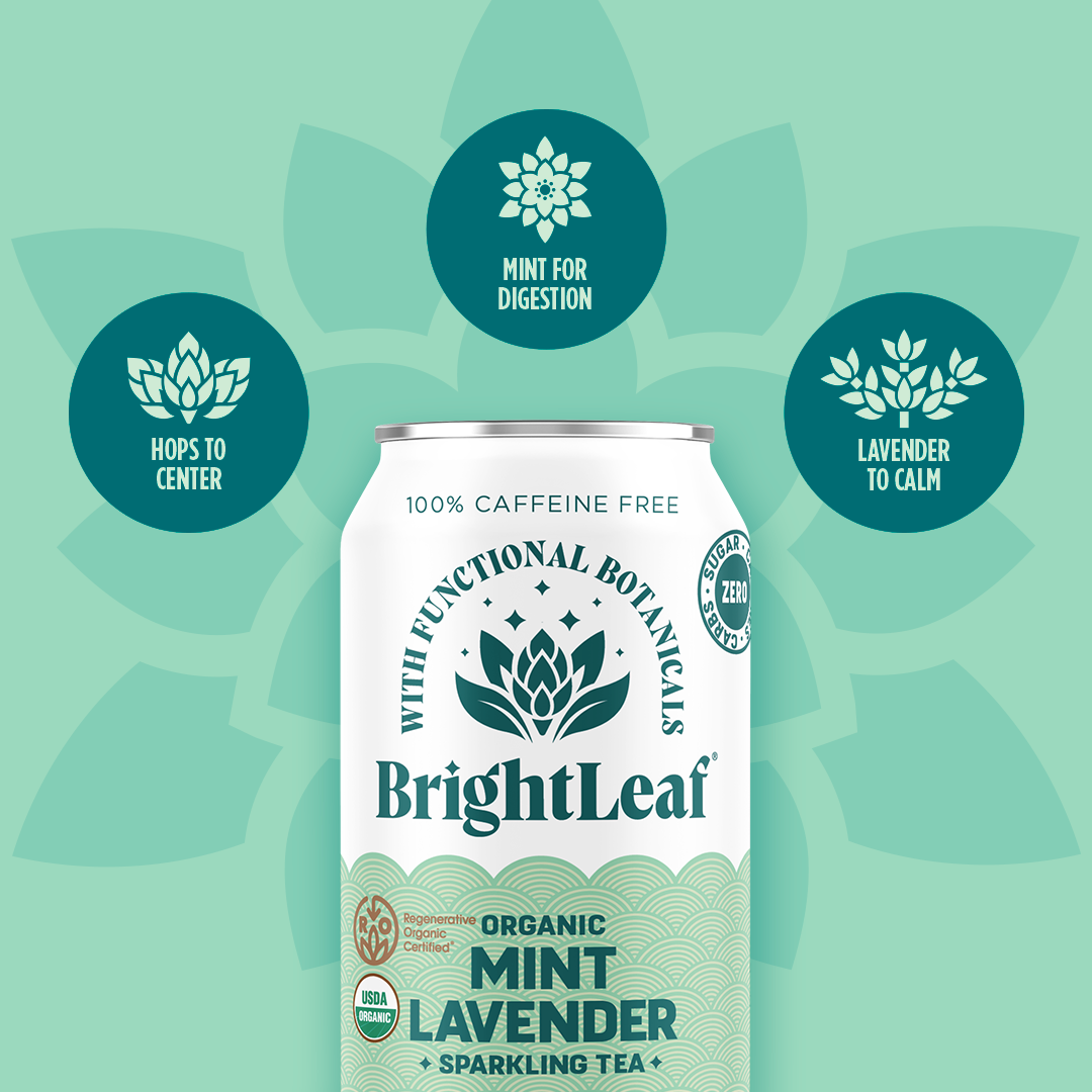 Sparkling Mint Lavender Tea