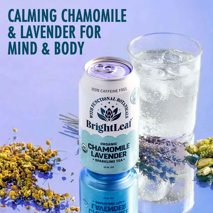 Sparkling Chamomile Herbal Tea - Relax & Calm