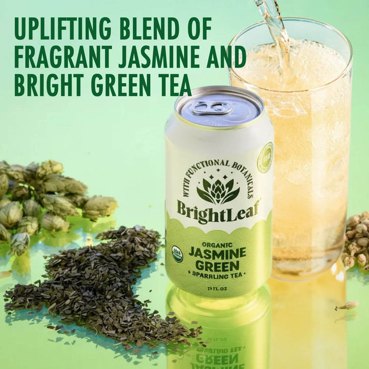 Sparkling Jasmine Green Tea - Energy & Uplift