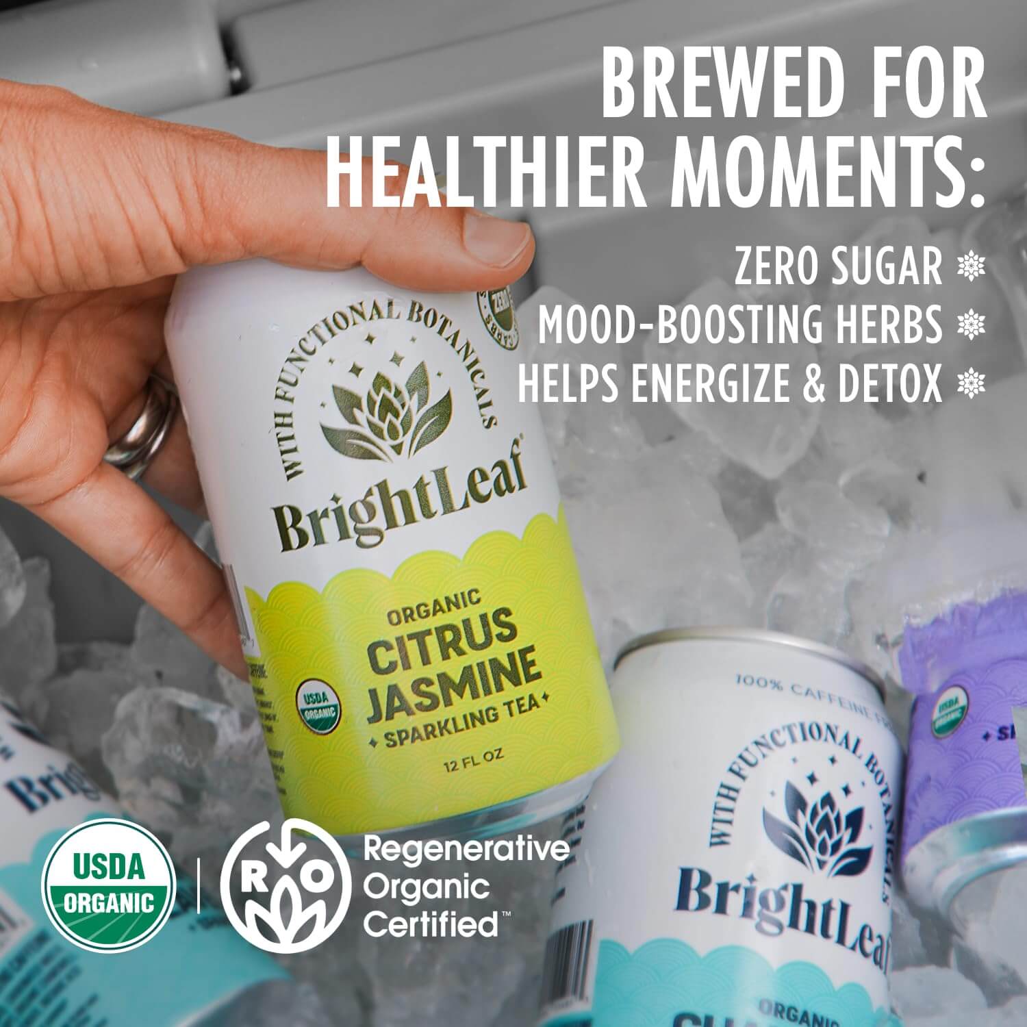 Sparkling Citrus Jasmine Tea - Focus & Mood – BrightLeaf Tea