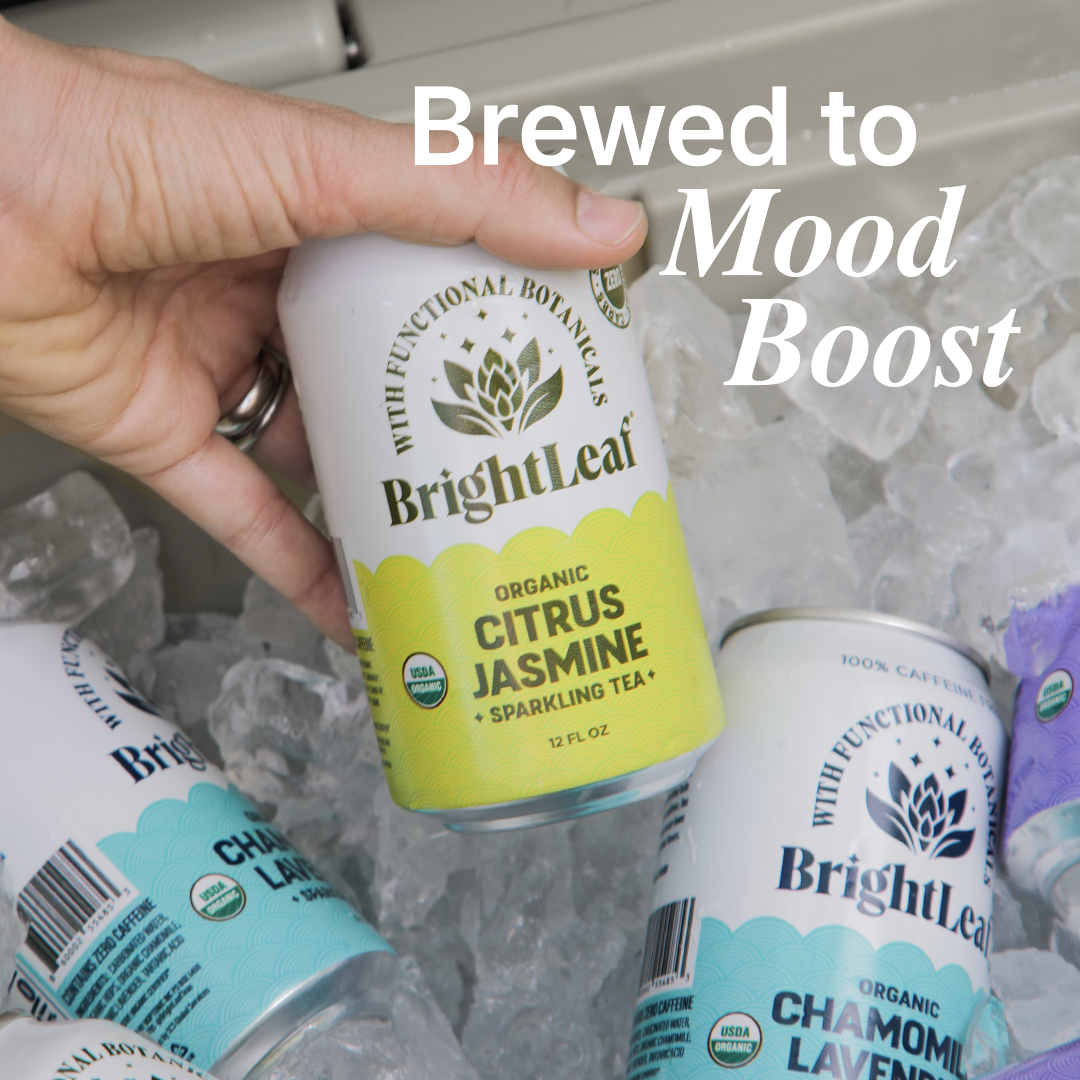 Sparkling Citrus Jasmine Tea - Focus & Mood