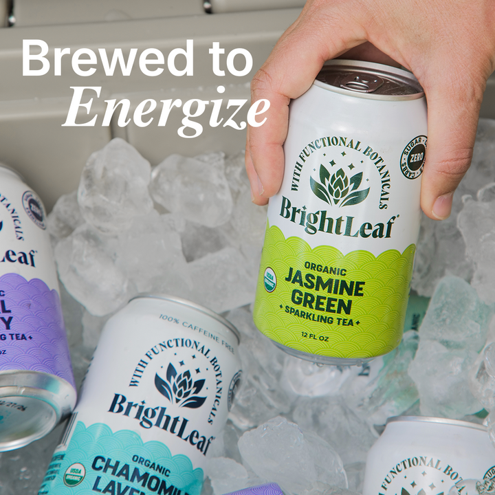 Sparkling Jasmine Green Tea - Energy & Uplift
