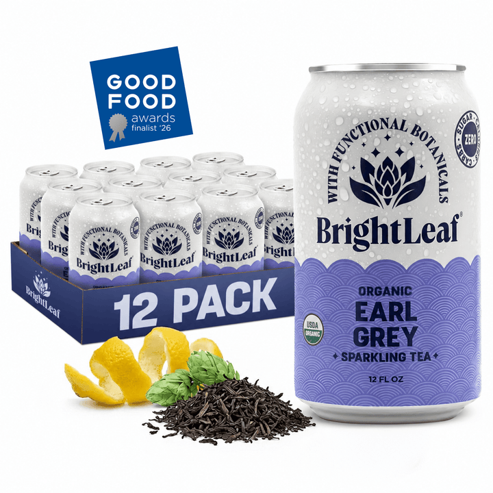 Sparkling Earl Grey Black Tea - Focus & Energy