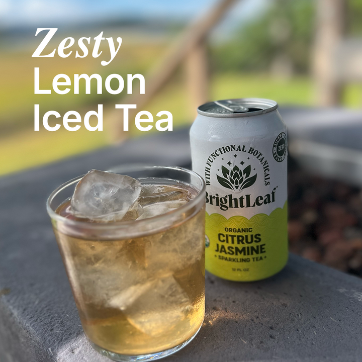 Sparkling Citrus Jasmine Tea - Focus & Mood
