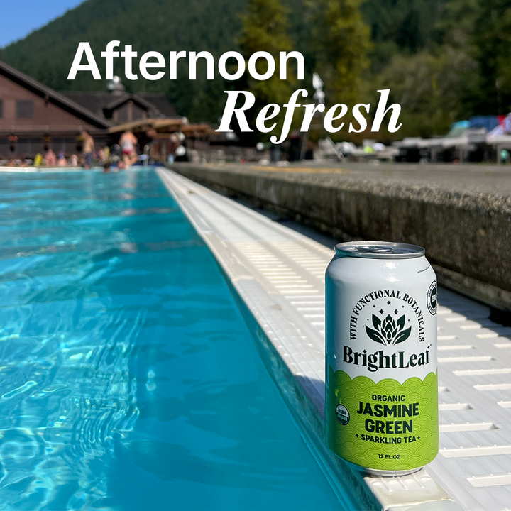 Sparkling Jasmine Green Tea - Energy & Uplift